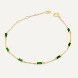 Leena Emerald May Bracelet