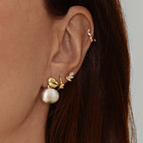 Niv Matte Drop Earrings