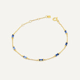 Leena Sapphire September Bracelet