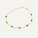 Leena Emerald May Bracelet