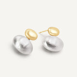 Niv Matte Drop Earrings