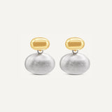 Niv Matte Drop Earrings