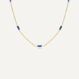 Leena Sapphire September Necklace